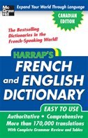 HARRAP'S FRENCH AND ENGLISH DICTIONARY CANADIAN…