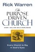 PURPOSE DRIVEN CHURCH