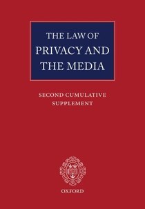 The Law Of Privacy And The Media