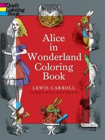 Alice in Wonderland Coloring Book