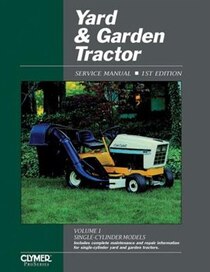 Yard And Garden Tractor Single Cylinder