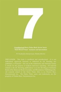 Unauthorized Harry Potter Book Seven News: Half-blood Prince Analysis