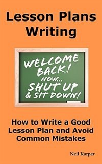 Lesson Plans Writing