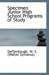 Specimen Junior High School Programs of Study