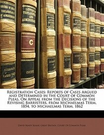 Registration Cases