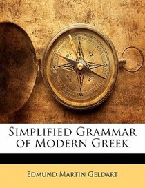 Simplified Grammar Of Modern Greek
