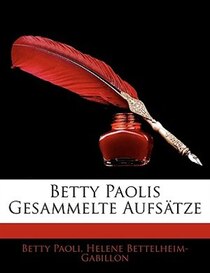 Betty Paolis Gesammelte Aufsätze