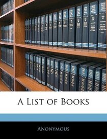 save on A List Of Books