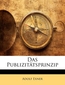 Das Publizitätsprinzip
