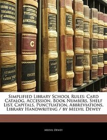 Simplified Library School Rules