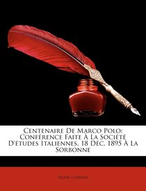 Centenaire De Marco Polo