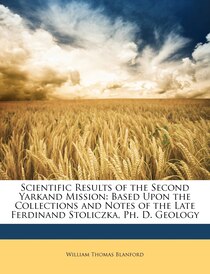 Scientific Results Of The Second Yarkand Mission