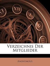 Verzeichnis Der Mitglieder