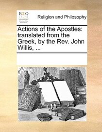 Actions Of The Apostles