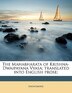 The Mahabharata Of Krishna-dwaipayana Vyasa; Translated Into English Prose;
