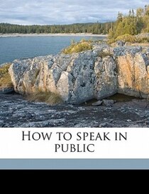 How To Speak In Public