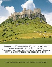 Report Of Commission Vii