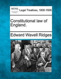 Constitutional Law Of England.