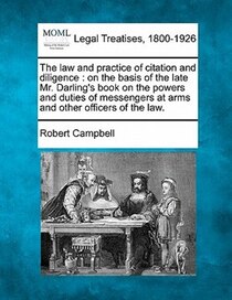 The Law And Practice Of Citation And Diligence