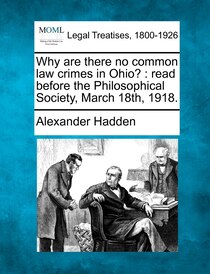 Why Are There No Common Law Crimes In Ohio?