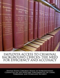 Employer Access To Criminal Background Checks