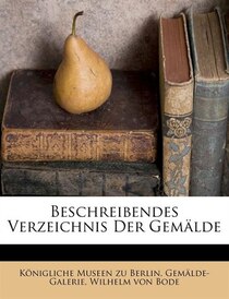 Beschreibendes Verzeichnis Der Gemälde