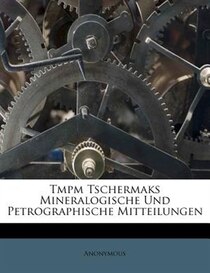 Tmpm Tschermaks Mineralogische Und Petrographische Mitteilungen