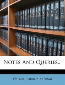 Notes And Queries...