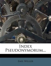 Index Pseudonymorum...