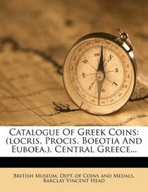 Catalogue Of Greek Coins
