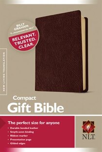 New Living Translation 2.0-Compact Edition-Promo Edition-Bonded Leather-Burgundy