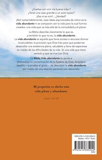 Biblia Vida abundante NTV