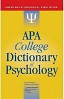 APA College Dictionary of Psychology