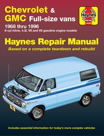 Chevrolet Full Size Van 68-96