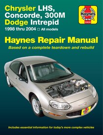 Chrysler LHS, Concorde,300M,Dodge Intrepid, 1998-2004
