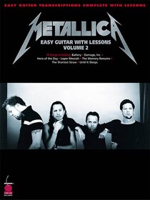 Metallica - Easy Guitar with Lessons, Volume 2
