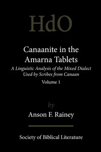 Canaanite In The Amarna Tablets