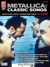 Metallica: Classic Songs For Bass