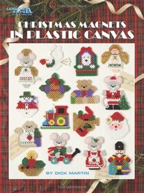 Christmas Magnets in Plastic Canvas