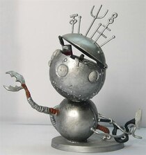 Tim Burton Robot Boy vinyl figure