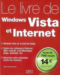LIVRE DE WINDOWS VISTA & INTERNET