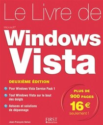 LIVRE DE WINDOWS VISTA -LE -2E ED.