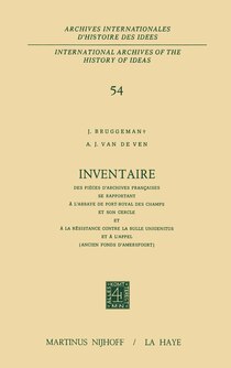 Inventaire Des Pic(ces D''archives Franc''aises Se Rapportant C L''abbaye De Port-royal Des Champs Et S: Ancien Fonds D''amersfoort