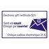 Electronic Gift Certificate - $25 Value