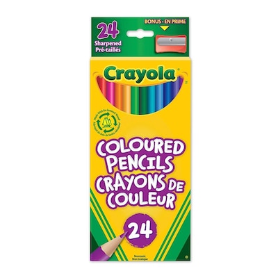 Crayola 24 IQ Coloured Pencils by Crayola
